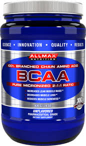 BCAA supplement bottle