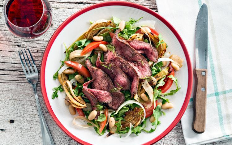 Chef's Plate Steak and Fennel Salad